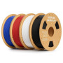 DEEPLEE Filament PLA+ Rapide 1.75mm Noir Blanc Rouge Bleu 4kg | Bobine Rapid PLA Plus Filament 1.75 Imprimante 3D FDM, Haute Vit