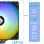 TR-Thermalright Phantom Spirit 120 SE ARGB CPU Kühler, Doppelturm mit 7 Heatpipes, Dual TL-C12B V2 PWM Lüfter, für AM5/AM4, Inte