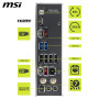 MSI MAG B850 Tomahawk WiFi Carte mère ATX, AM5 | Pour AMD Ryzen 9000/8000/7000, VRM 80A SPS, DDR5 Memory Boost 8200+MT/s (OC), P