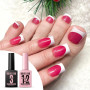 NOVO OVO Colle à ongles UV et gel de construction 2 en 1, kit sans essuyage, top coat pour pointes françaises prédécoupées, HEMA