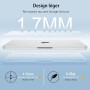 NPUOLS Coque pour MacBook Air 15 Pouces M5 M4 M3 M2 2026-2023, Cristal | Coque Rigide en Plastique Ultra Mince pour Modèles A344