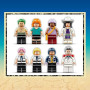 LEGO One Piece Le Navire de la Marine de GARP 75646 | Jouet pour enfant dès 9 ans, décoration de chambre, 8 minifigurines dont Z