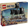 LEGO One Piece Le Navire de la Marine de GARP 75646 | Jouet pour enfant dès 9 ans, décoration de chambre, 8 minifigurines dont Z