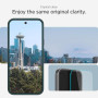 Spigen EZ Fit Verre Trempé [Lot de 2] pour Google Pixel 9a | Installation facile, Dureté 9H, Clarté cristalline, Anti-traces, Se