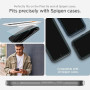 Spigen EZ Fit Verre Trempé [Lot de 2] pour Google Pixel 9a | Installation facile, Dureté 9H, Clarté cristalline, Anti-traces, Se