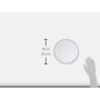 De Buyer - Cercle à entremets rond en inox - 24 x 4,5 cm | Fabriqué en France, Parfait pour Mousse, Entremets, Pâtisserie, Inox