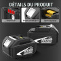 2 × Rechange pour Makita Batterie 18V 5.5Ah | Compatibles Modèles BL1860B BL1860 BL1850B BL1850 BL1845 BL1840B BL1830B BL1830 av