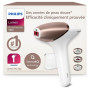 Philips Lumea série 9000, Épilateur à lumière pulsée, alternative à l'épilation laser, technologie SenseIQ, 3 accessoires pour c