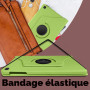 SWEIMEN Étui Rotatif pour Samsung Galaxy Tab A 8.0 (2019) SM-T290/T295 Tablette Housse de Protection avec Réveil Automatique Rot