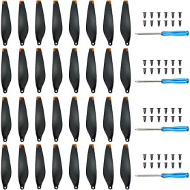 Craznick Hélices pour DJI Lito 1/X 1/Mini 3 pales d'hélice de Rechange Faible Bruit Ailes pour Drone DJI Mini 3/Lito Accessoires