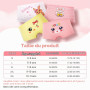 AYBUY 8 Pièces Coton Boxer Fille, Enfants Coton Boxer, Confortable sous-vêtements pour Filles 3-11 Ans