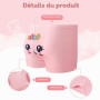 AYBUY 8 Pièces Coton Boxer Fille, Enfants Coton Boxer, Confortable sous-vêtements pour Filles 3-11 Ans