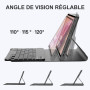 JADEMALL Coque Clavier pour Lenovo Tab Plus 11.5" 2024, AZERTY Français Clavier Magnétique Bluetooth sans Fil pour Lenovo Tab Pl