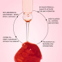 Mylee Huile pour Cuticules Raspberry Ripple 10ml – Formule Biphasée | Nourrissante à Base d’Huiles d’Amande Douce, de Macadamia 