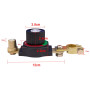 Primasage Coupe Circuit Batterie 12V-48V Coupe Batterie 180° Réglable | Coupe Batterie Voiture, contacts en laiton, boîtier nylo