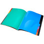 Viquel – Trieur A4 Noir, 8 Compartiments, Fermeture Élastique, Porte-Documents avec onglets pour Classement, Archivage et Organi