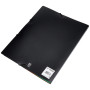 Viquel – Trieur A4 Noir, 8 Compartiments, Fermeture Élastique, Porte-Documents avec onglets pour Classement, Archivage et Organi