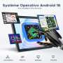 BIRDCLAW P10 Pro Tablette Android 16, Tablette 10 Pouces, Gemini AI, 120Hz, Octa-Core T7250, 48Go RAM+128Go ROM/2 to, 8800mAh, 1