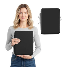 Housse Pochette Tablette Sac Protection, Universel Étui Transport | Voyage Rembourré pour Tablette avec Poche pour Accessoire, 1