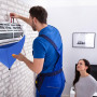 Kit de Nettoyage de Climatiseur,Housse de Nettoyage pour Climatiseur à Fixation Murale,Housse De Lavage pour Climatiseur,Housse 
