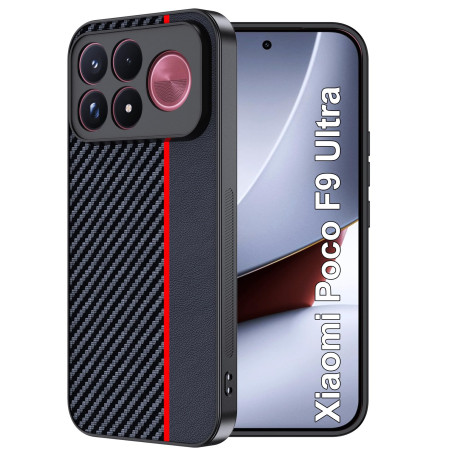FDHYFGDY Coque pour Xiaomi Poco F9 Ultra Protection,Rot und Schwarz Case | Anti-chute et anti-choc Anti-rayures et antidérapant 