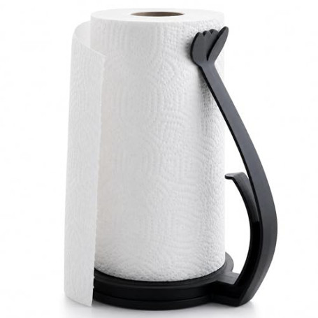Tupperware Porte Rouleau Essuie-Tout Recycline Eco Plastique Recyclé - Support Cuisine Table Pince Fleur Stable Compatible Lave-