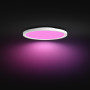 Philips Hue Devote Plafonnier Slim, M, 421 mm, Rond, Blanc | White and Colour Ambiance, Smart LED, 23W, Variation Intensité Lumi