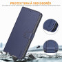 Ganbary Coque pour Xiaomi Redmi Note 13 Pro 5G (Pas pour 4G) / Poco X6 5G, [Housse en Cuir PU Premium] [Etui à Rabat] [Pochette 