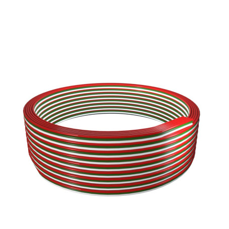 BTF-LIGHTING 10m RGB Câble d'extension électrique 3 broches 18AWG | Connexion de fil de lumière de bande LED Ligne de cordon à 3