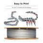eSUN PLA Basic Filament 1.75mm 1KG (2.2 LBS) pour 3D Imprimante,Blanc | Précision Dimensionnelle +/- 0.05mm