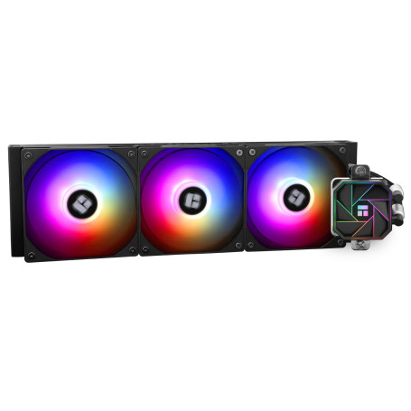 Thermalright TR Aqua Elite 360 V3 Ventilateur de processeur liquide double PWM ARGB avec roulements S-FDB, pompe à commande PWM 