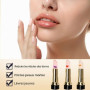 3 Pièces Beauté Jelly Lipstick, Rouge à Lèvres Magique Changeant de Couleur, Fleurs Transparent Baume à Lèvres Set, Soin Naturel