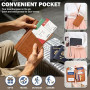 Desing Wish Pochette Passeport Famille Protege Passeport Voyage Etui Passeports PU Cuir pour Femme Homme Porte Carte de Visite D