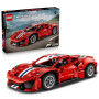 LEGO Technic Voiture Ferrari 488 Pista 42235 | Jouet pour garçon dès 9 ans, décoration gaming sur le sport automobile, moteur V8