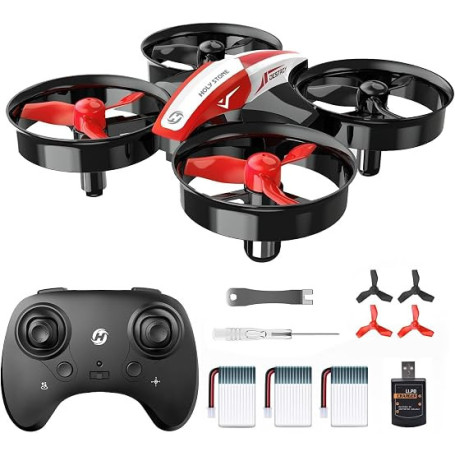 Holy Stone HS210 Mini Drone Enfant, Télécommandé, Vol Automatique, Flips 3D | Quadricoptère RC pour Débutants avec Mode Sans Têt