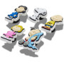 Crocs Peanuts II Lot de 5 breloques unisexes pour chaussures, multicolore, taille unique, multicolore, Taille unique