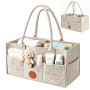 Rangement Couches Bebe Organisateur Couches Bébé Panier Bebe Rangement | Organisateur de couche Peut Contenir des Biberons Des C