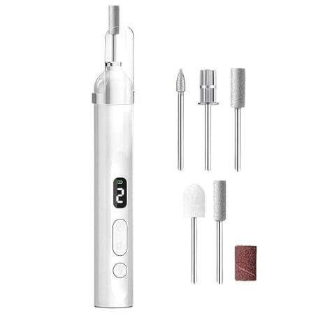 Lime-ponceuse à ongles Outils de manucure sans fil avec lumière UV | Fraiseuse à ongles électrique pour acrylique Pour la maison