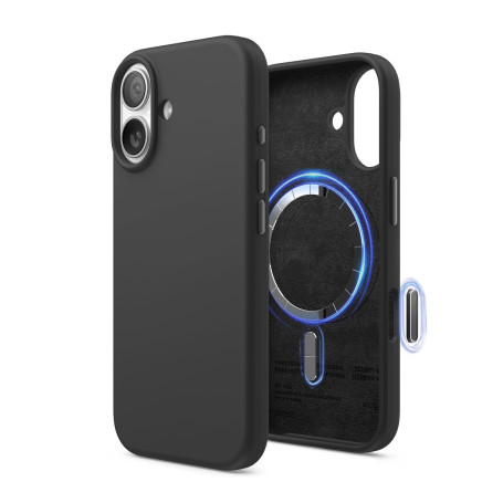 elago Coque Magnétique en Silicone pour iPhone 17 Étui | Compatible avec Tous Les Accessoires MagSafe, Silicone Liquide Premium,