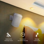Sound Bass Support mural ERA100 orientable, blanc, 1 pc | Compatible Sonos ERA100 & ERA 100 SL | Installation facile | Kit de mo