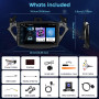 Fuluku 2+64GB 9" Autoradio pour Opel Corsa E 2015-2019 Opel Adam 2013-2016 | sans Fil Carplay Android Auto, 9 Pouces Touchscreen