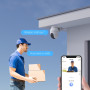 EZVIZ 2Pack Caméra de Surveillance Extérieur WiFi à 360° C8c 2MP | Détection Humaine, Vision Nocturne en Couleur, Suivi Auto-Zoo
