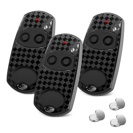 3PCS 433,92 MHz Telecommande Came pour Top432EE/EV/NA, Télécommande Portail Came, 2 Canaux