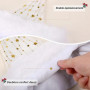 KONVINIT Blanc Bonnet de Noel Luxe Bonnet Pere Noel avec Paillette Chapeau de Noel de Velours Costume pere Noel Homme Femme,blan
