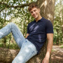 Calvin Klein Polo de Golf léger à Pointe Campus 2026 pour Homme