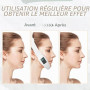 V-Face Shaping Massager électrique gaine visage 8 Mode EMS Lifting Visage, Double Menton/Muscle Masséter,EMS V Face Lifting Appa