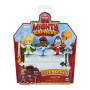 Mighty Express Lot de 3 Figurines pour Enfants - avec Piste et barrière, pour compléter Les Kits de Jeu, à partir de 3 Ans