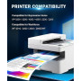 HALLOLUX 604XL Cartouches d'encre pour XP-2200 XP-2205 XP-3200 XP-4200 | pour XP-3205 XP-4205 pour Workforce WF-2910 WF-2930 WF-