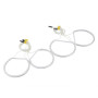 AUTO Yctze CCFL Angel Eyes Halo Light Ring Kit Fit pour E46 Berline 1995-2005 (Blanc)+ eyes e46 eyes e46 eyes e46 eyes e46 eyes