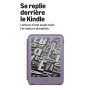 Nouvel étui pour Amazon Kindle : étui de protection pliant, fin et léger en tissu maillé